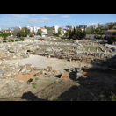 Blick über das Ausgrabungsgelände des  Kerameikos 